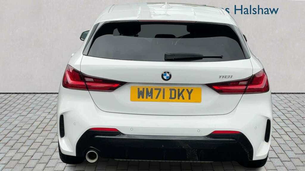 BMW 1 Series 118I 136 M Sport Step 2022 WM71DKY White #3