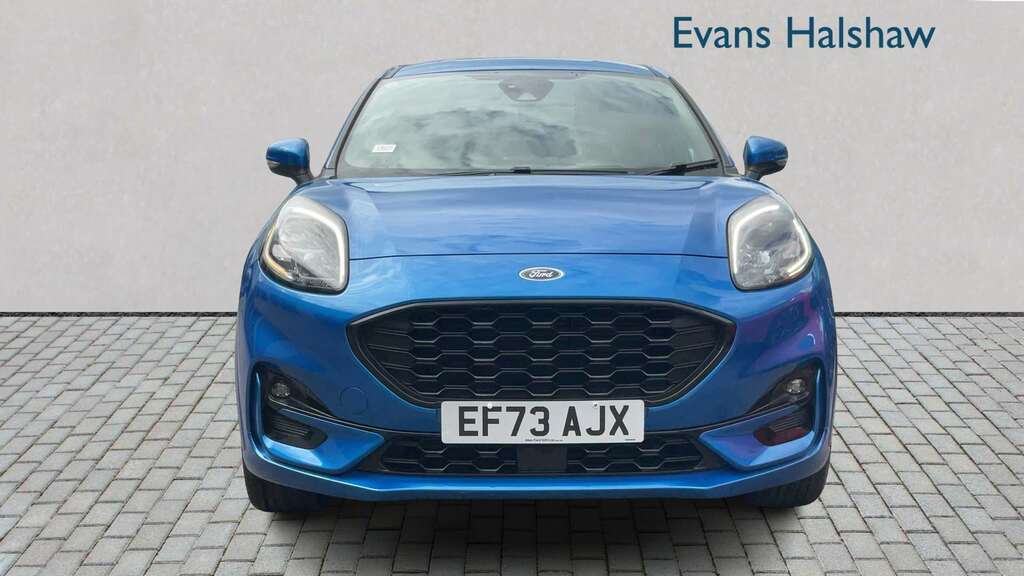 Ford Puma 1.0 Ecoboost Hybrid Mhev St-line X Dct 2023 EF73AJX Blue #3