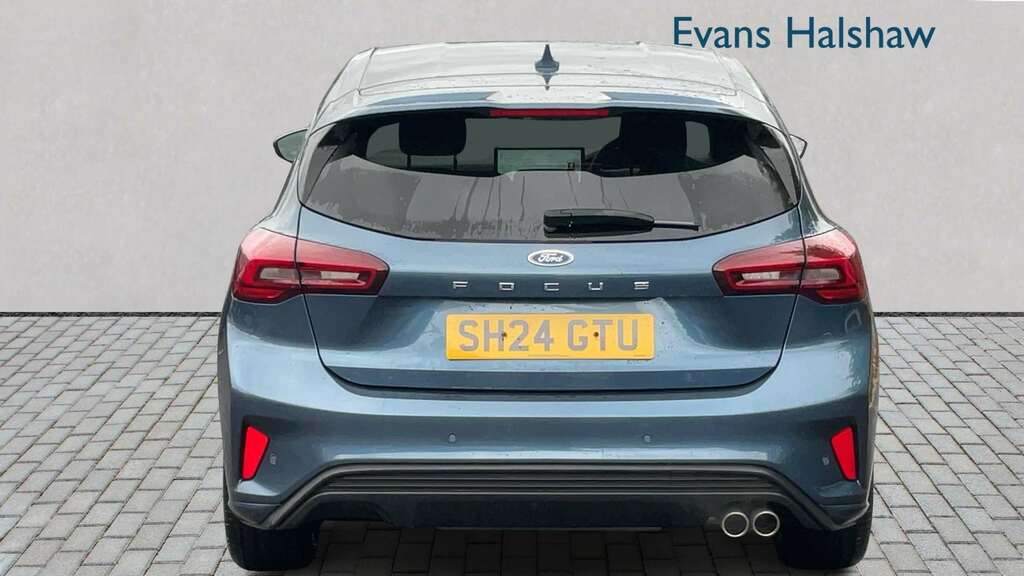 Ford Focus 1.0 Ecoboost Hybrid Mhev St-line X 2024 SH24GTU Blue #4