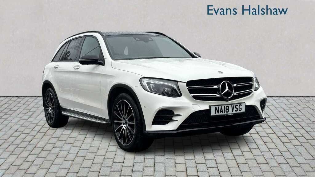 Mercedes-Benz GLC Class 220D 4Matic Amg Line Prem Plus 9G-tronic 2018 White