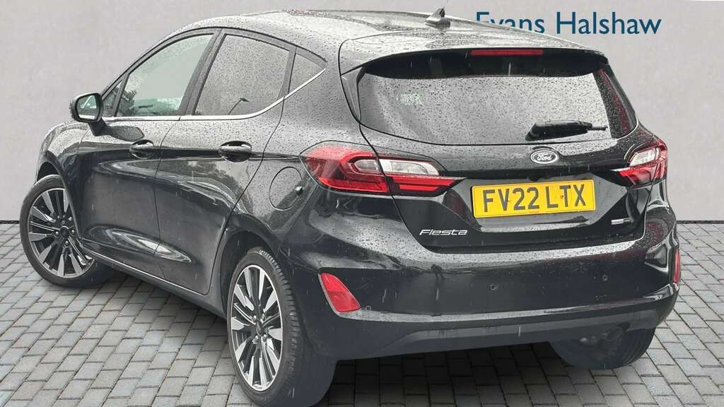 Ford Fiesta 1.0 Ecoboost Hbd Mhev 125 Titanium Vignal FV22LTX Black #2