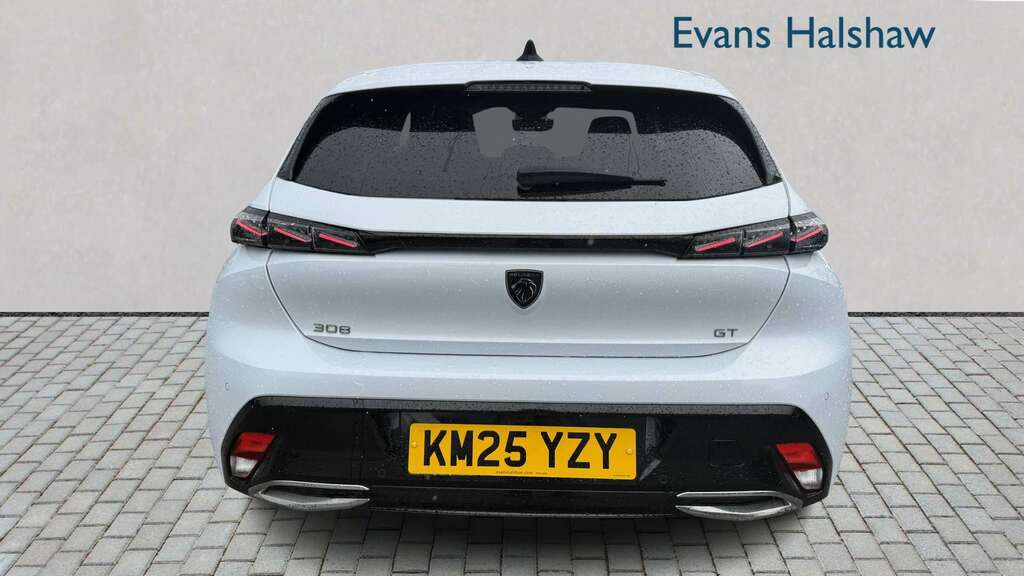 Peugeot 308 1.2 Hybrid 136 Gt E-dsc6 2025 KM25YZY White #6