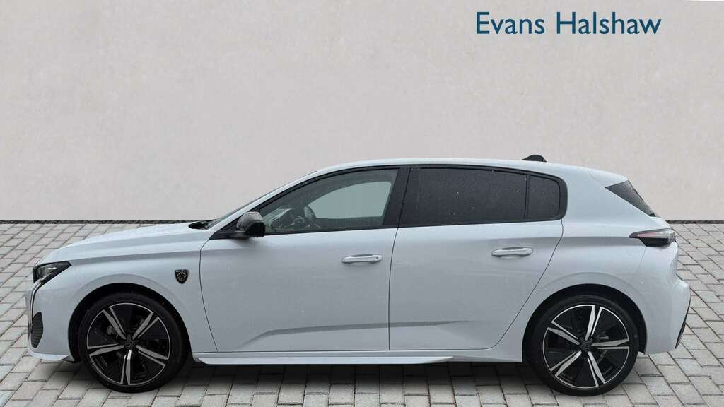 Peugeot 308 1.2 Hybrid 136 Gt E-dsc6 2025 KM25YZY White #4