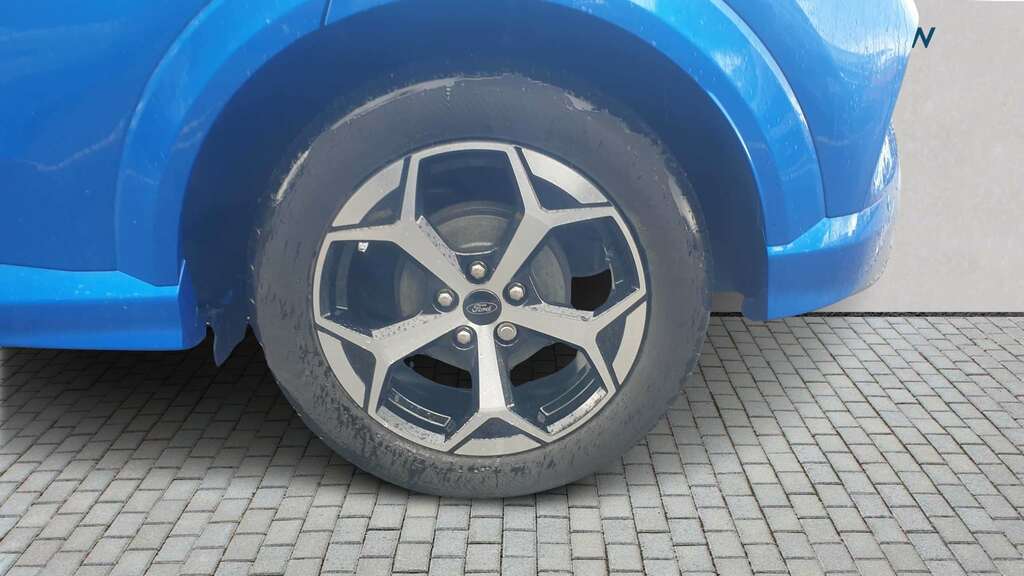 Ford Puma 1.0 Ecoboost Hybrid Mhev St-line Dct 2024 DF24OMW Blue #4