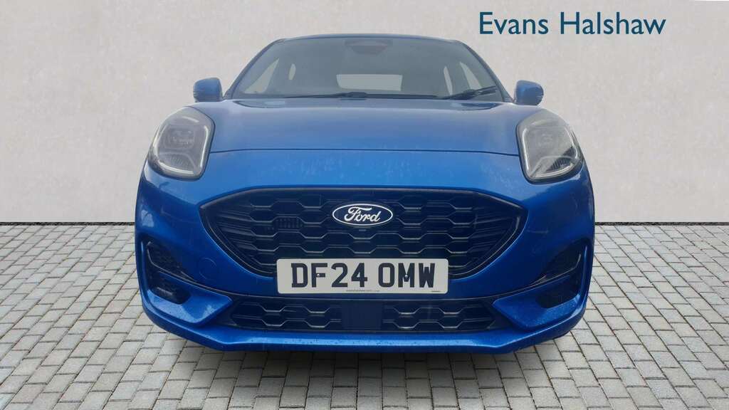 Ford Puma 1.0 Ecoboost Hybrid Mhev St-line Dct 2024 DF24OMW Blue #2