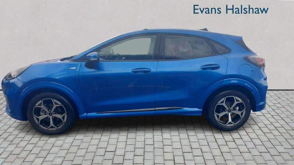 Ford Puma 1.0 Ecoboost Hybrid Mhev St-line Dct 2024 DF24OMW Blue #5