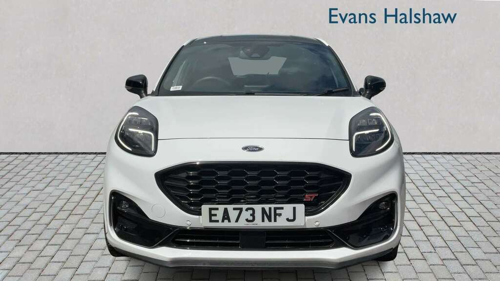 Ford Puma 1.0 Ecoboost Hybrid Mhev St Dct 2023 EA73NFJ White #3