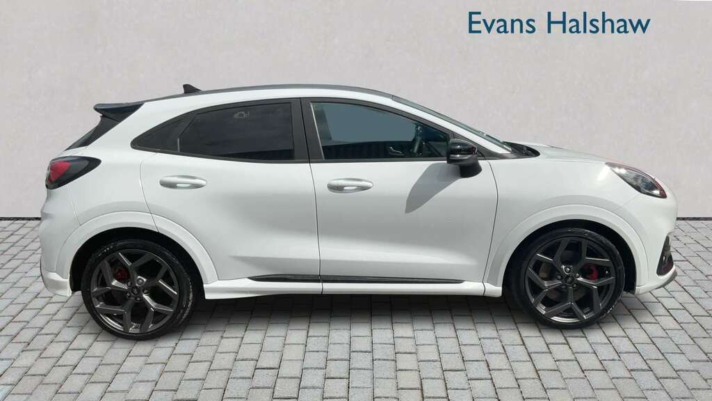 Ford Puma 1.0 Ecoboost Hybrid Mhev St Dct 2023 EA73NFJ White #2