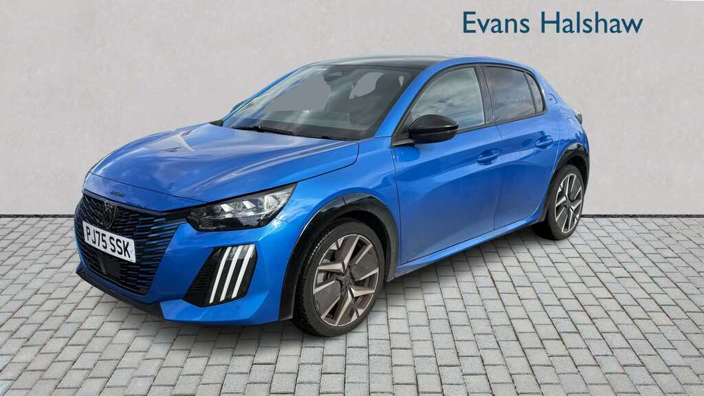 Peugeot 208 1.2 Hybrid 110 Gt E-dsc6 2026 PJ75SSK Blue #3