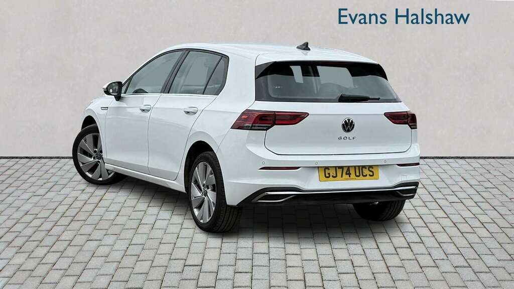 Volkswagen Golf 1.5 Tsi Style 2024 GJ74UCS White #3