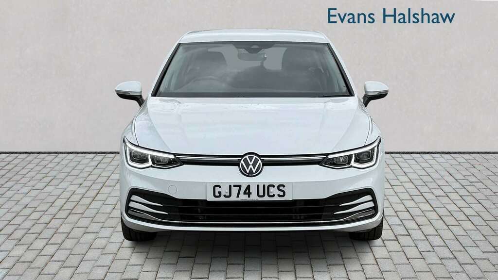 Volkswagen Golf 1.5 Tsi Style 2024 GJ74UCS White #4