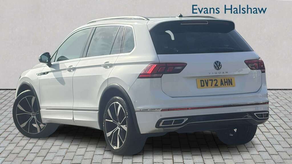 Volkswagen Tiguan 1.5 Tsi 150 R-line Dsg 2022 DV72AHN White #2