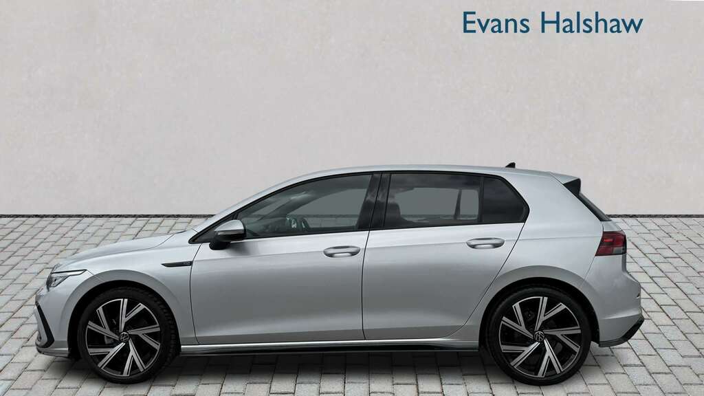 Volkswagen Golf 1.5 Tsi R-line 2022 BL22LVF Silver #4