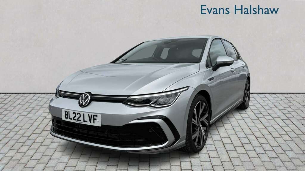 Volkswagen Golf 1.5 Tsi R-line 2022 BL22LVF Silver #3