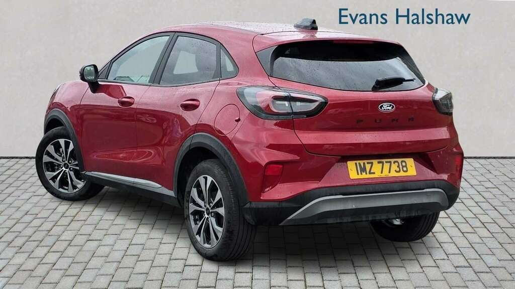 Ford Puma 1.0 Ecoboost Hybrid Mhev Titanium Dct 2025 IMZ7738 Red #2