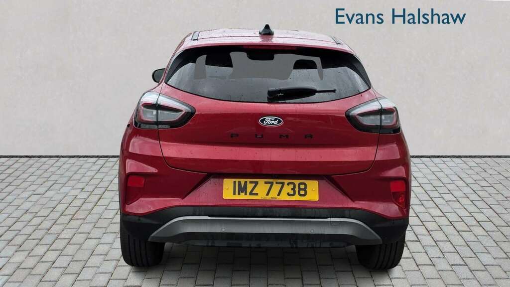 Ford Puma 1.0 Ecoboost Hybrid Mhev Titanium Dct 2025 IMZ7738 Red #6