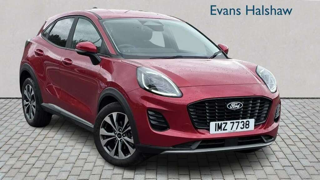 Ford Puma 1.0 Ecoboost Hybrid Mhev Titanium Dct 2025 Red