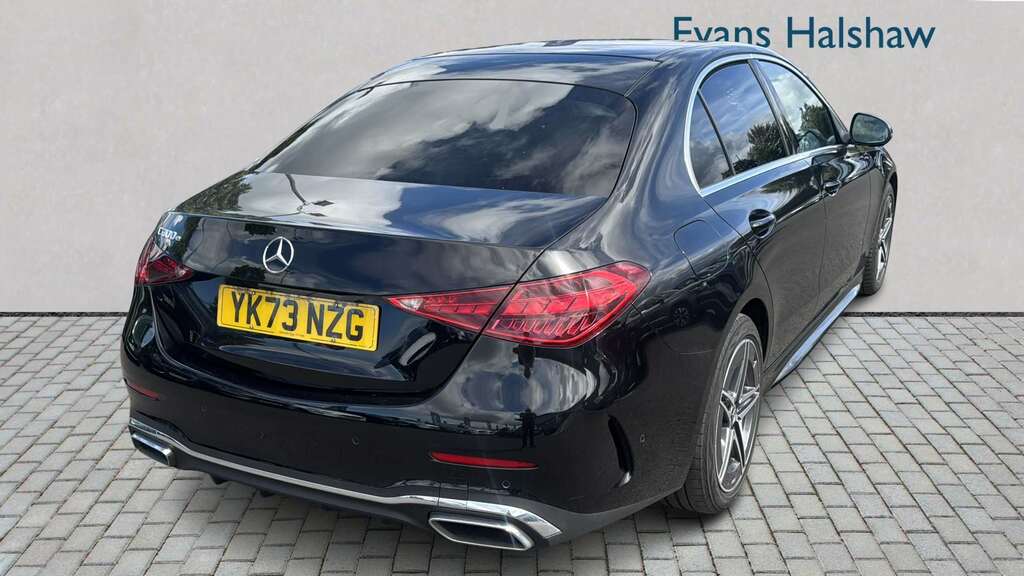 Mercedes-Benz C Class C300e Amg Line 9G-tronic 2023 YK73NZG Black #5