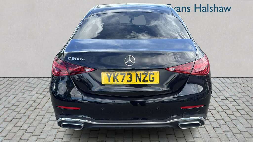 Mercedes-Benz C Class C300e Amg Line 9G-tronic 2023 YK73NZG Black #4