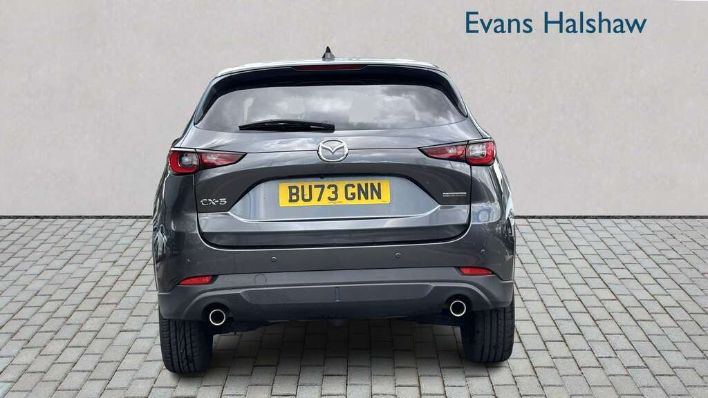 Mazda CX-5 2.0 E-skyactiv G Mhev Exclusive-line 2023 BU73GNN Grey #4