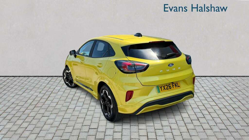 Ford Puma 123Kw Premium 43Kwh 2026 YX26FKL Yellow #2