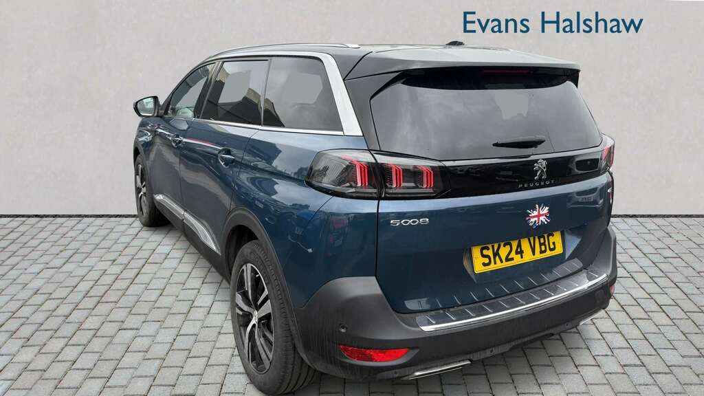 Peugeot 5008 1.5 Bluehdi Gt Eat8 2024 Blue #4