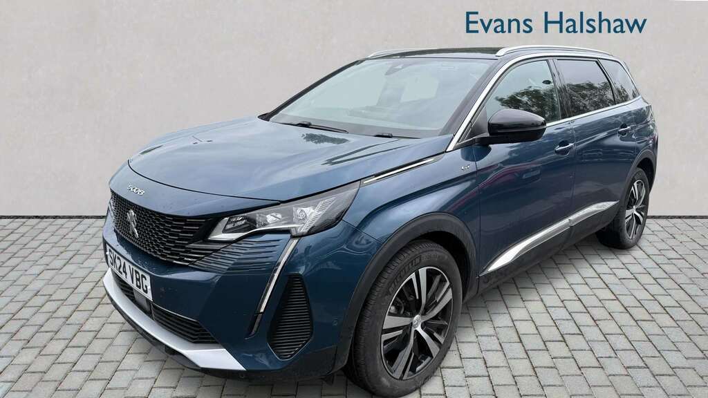 Peugeot 5008 1.5 Bluehdi Gt Eat8 2024 Blue #3