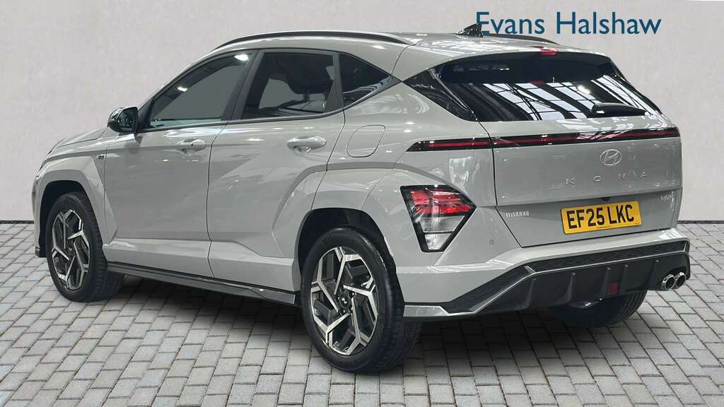 Hyundai Kona 1.6 Hybrid 129 N Line Dct 2025 EF25LKC Grey #2
