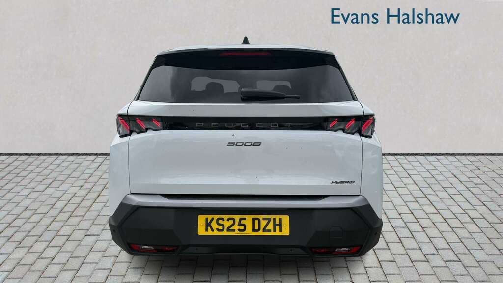 Peugeot 5008 1.2 Hybrid 136 Gt E-dsc6 2025 KS25DZH White #6