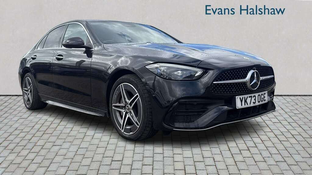 Mercedes-Benz C Class C300e Amg Line Premium 9G-tronic 2023 Black