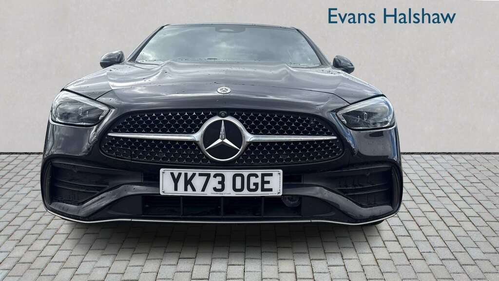 Mercedes-Benz C Class C300e Amg Line Premium 9G-tronic 2023 YK73OGE Black #4