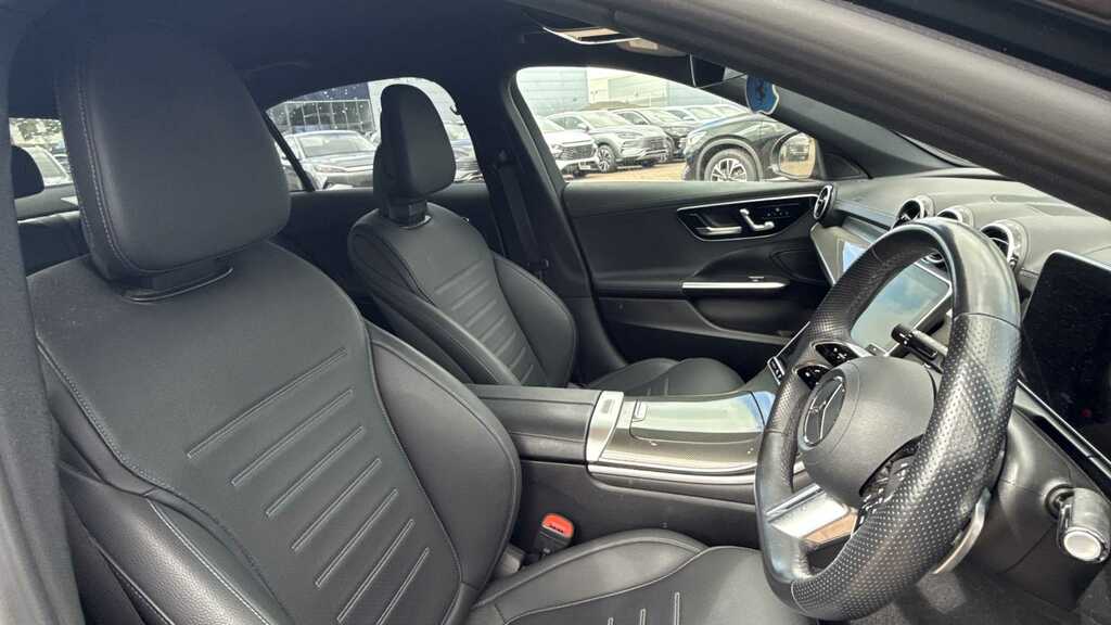 Mercedes-Benz C Class C300e Amg Line Premium 9G-tronic 2023 YK73OGE Black #3