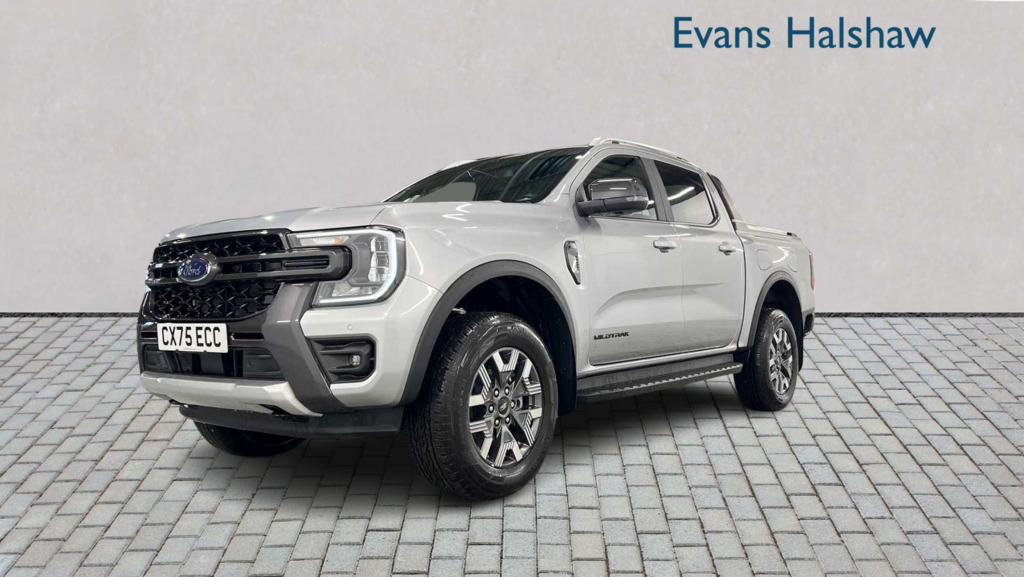 Ford Ranger Pick Up Dcab Wildtrak 2.3 Ecoboost Phev 281 Silver #3