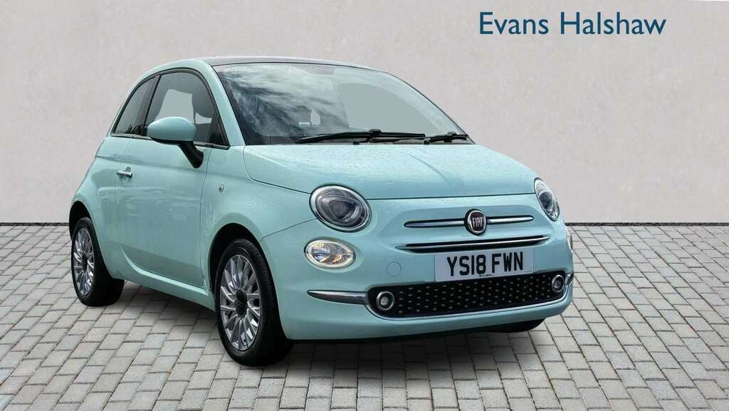 Fiat 500 1.2 Lounge 2018 Green