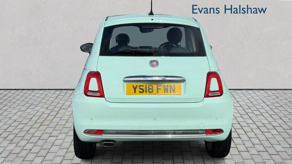 Fiat 500 1.2 Lounge 2018 Green #5