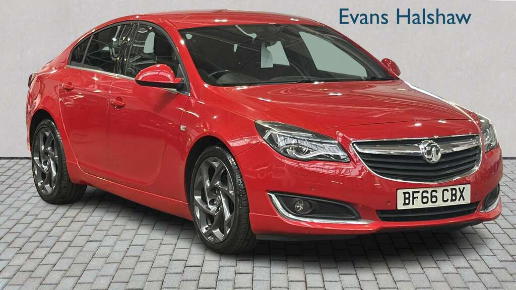 Vauxhall Insignia 1.6 Cdti Sri Vx-line Nav Start Stop 2016 Red