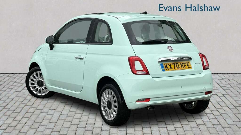 Fiat 500 1.0 Mild Hybrid Lounge 2020 KX70KFE Green #4