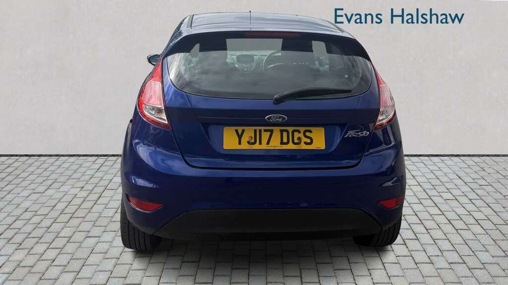 Ford Fiesta 1.25 82 Zetec 2017 YJ17DGS Blue #5