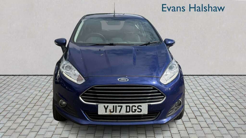 Ford Fiesta 1.25 82 Zetec 2017 YJ17DGS Blue #2