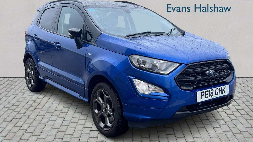 Ford Ecosport 1.0 Ecoboost 125 St-line 2018 Blue