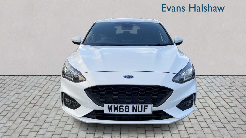 Ford Focus 1.0 Ecoboost 125 St-line 2018 WM68NUF White #6