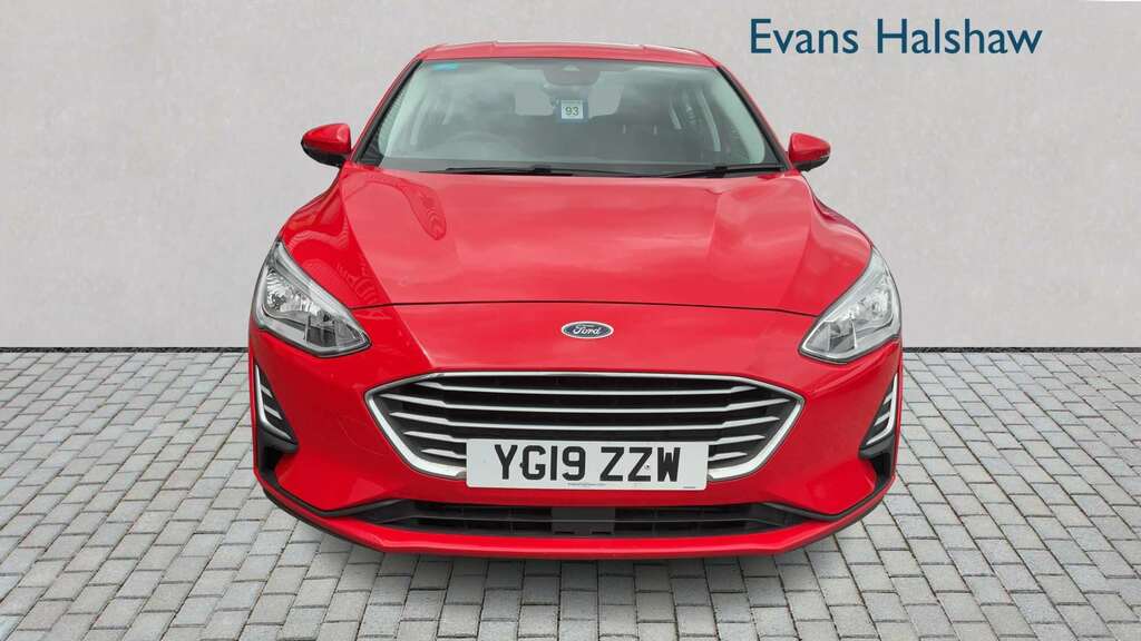 Ford Focus 1.0 Ecoboost 100 Style 2019 YG19ZZW Red #4