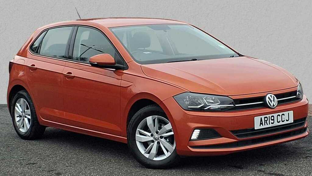 Volkswagen Polo 1.0 Evo Se 2019 Orange