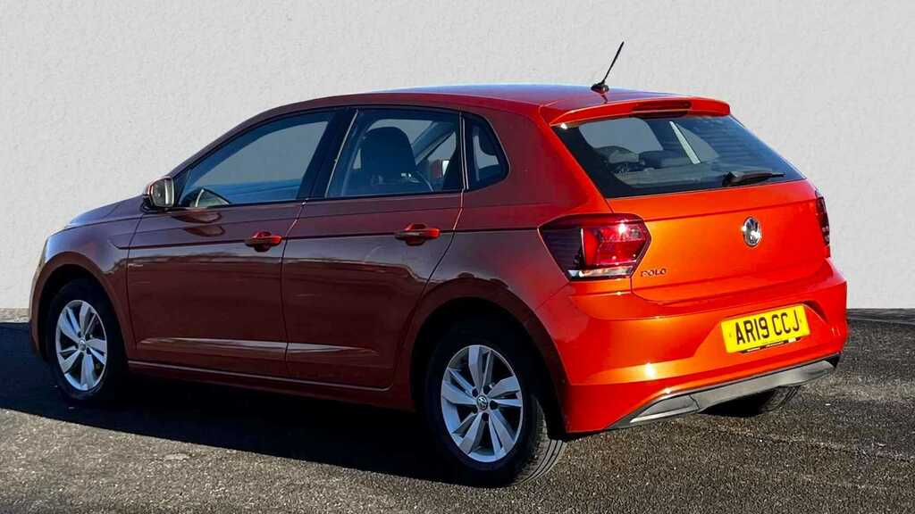 Volkswagen Polo 1.0 Evo Se 2019 AR19CCJ Orange #2