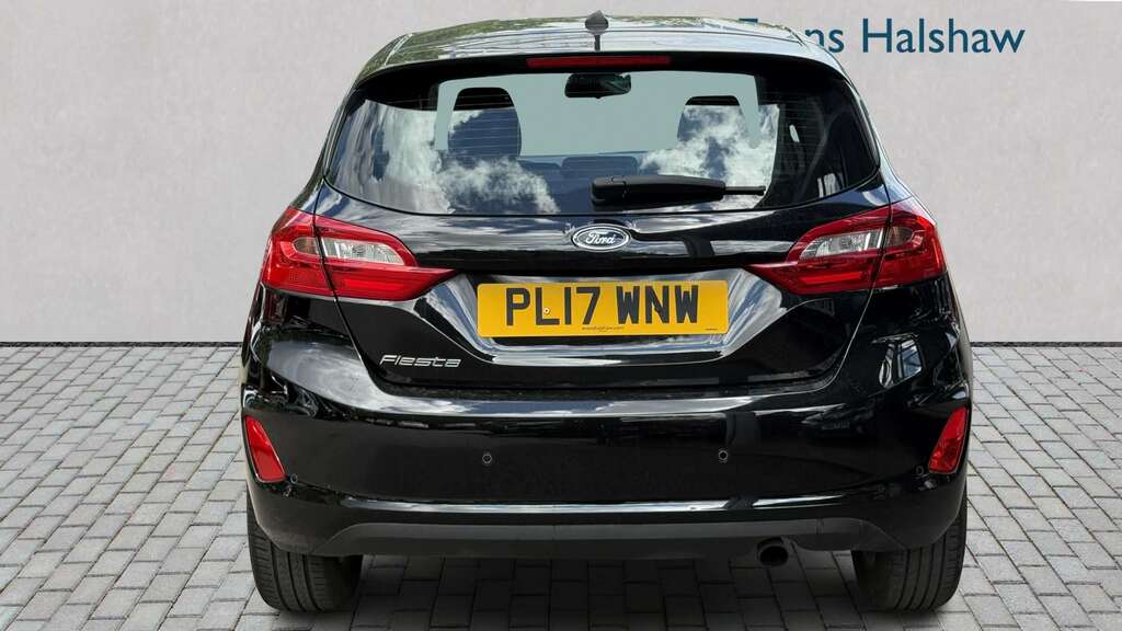 Ford Fiesta 1.0 Ecoboost Zetec 2017 PL17WNW Black #6