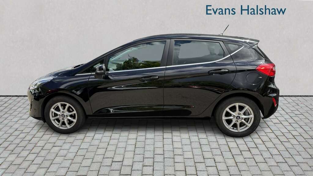 Ford Fiesta 1.0 Ecoboost Zetec 2017 PL17WNW Black #3