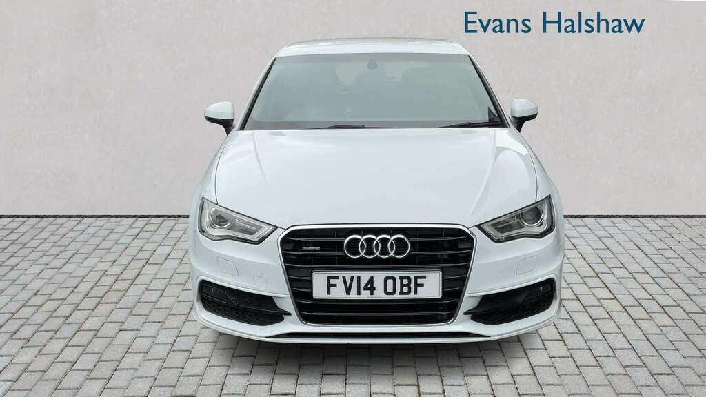 Audi A3 1.8 Tfsi Quattro S Line S Tronic 2014 FV14OBF White #5