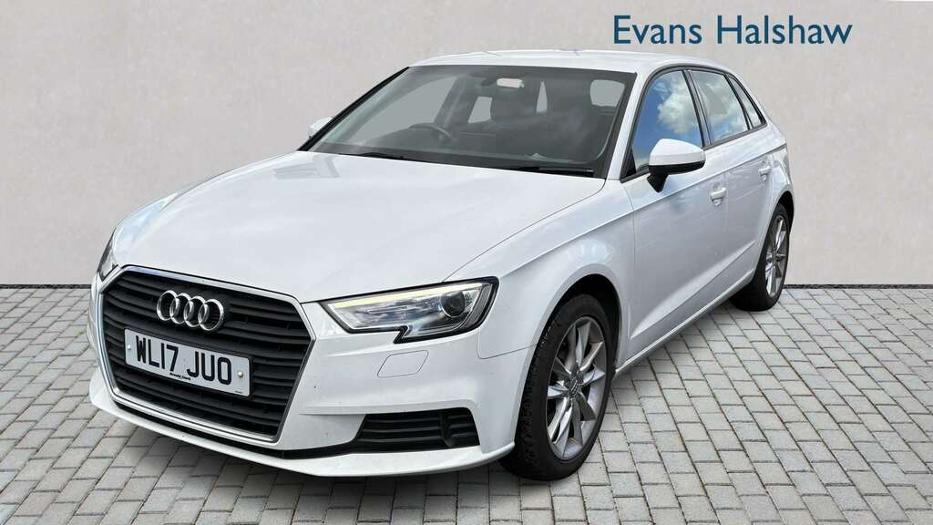Audi A3 2.0 Tdi Se Technik 2017 White #2