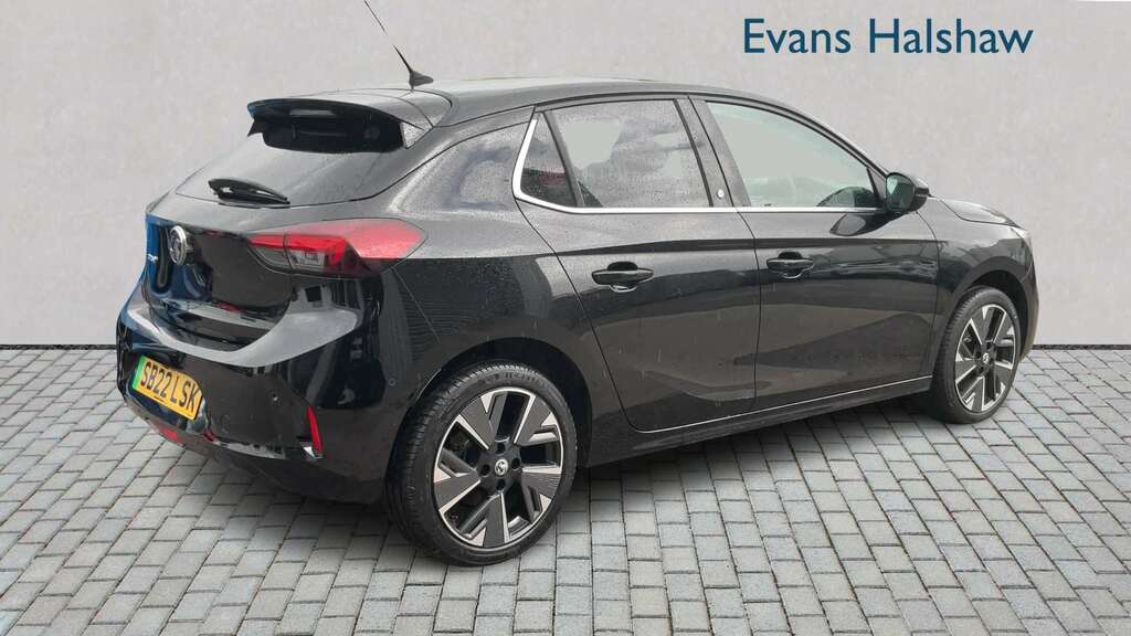 Vauxhall Corsa-e 100Kw Elite Premium 50Kwh 11Kwch 2022 SB22LSK Black #2