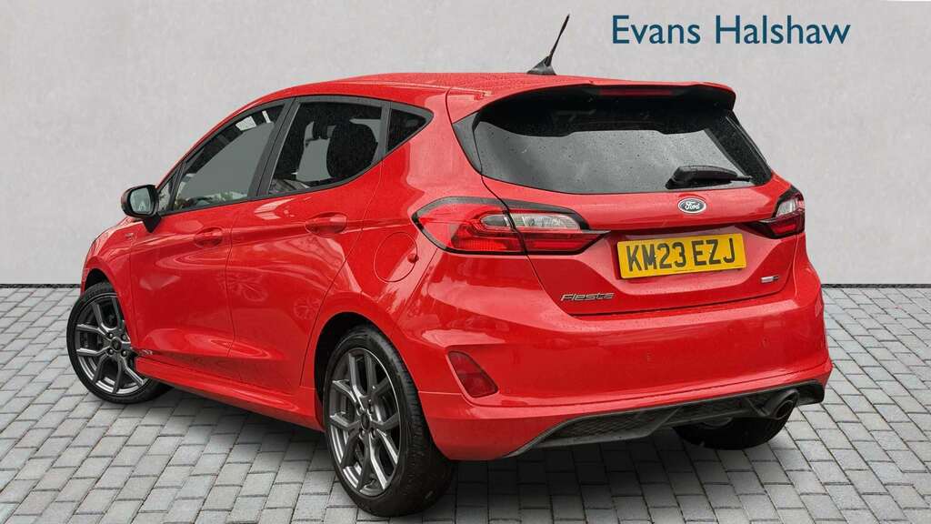 Ford Fiesta 1.0 Ecoboost Hybrid Mhev 125 St-line 2023 KM23EZJ Red #2